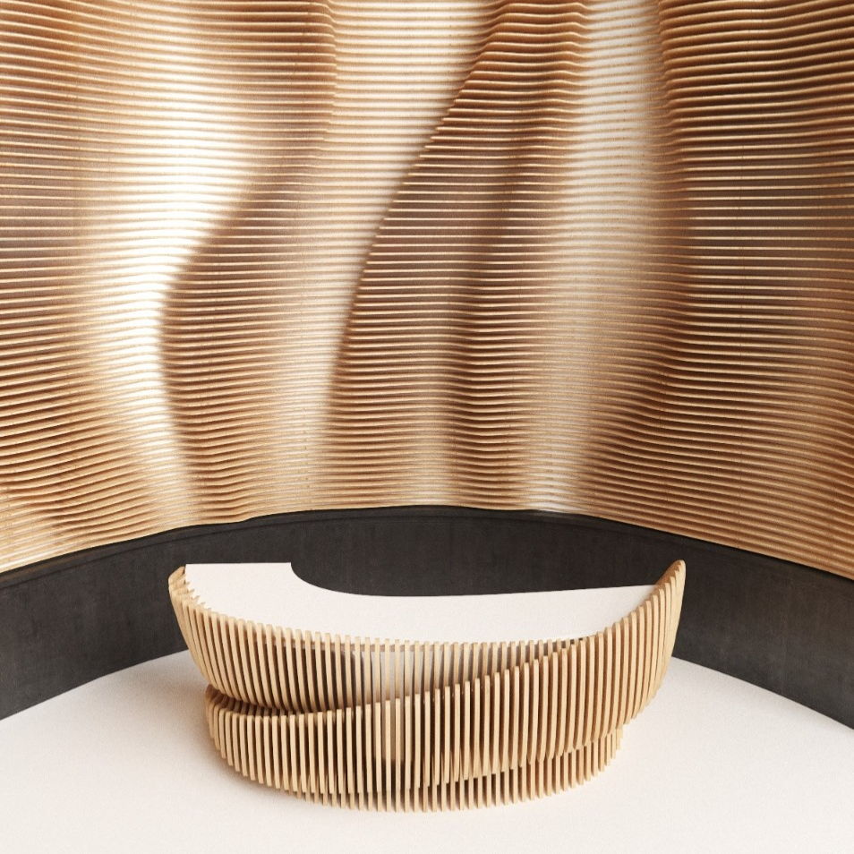 Elevate Your Space: The Allure of High-End Large Luxury Stone Reception Desks