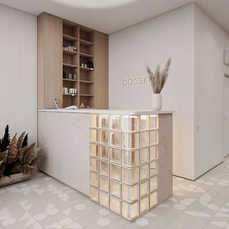 Incorporating Artwork into Your Spa Reception Desk Design