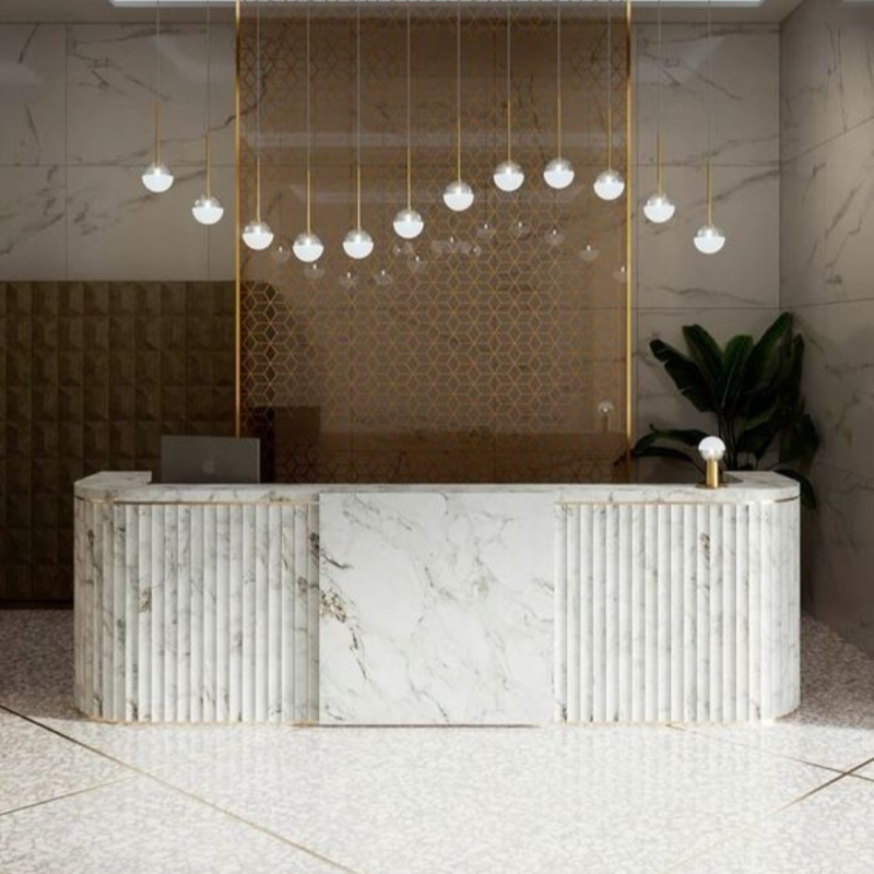 Innovative Front Desk Designs for Modern Beauty Salons