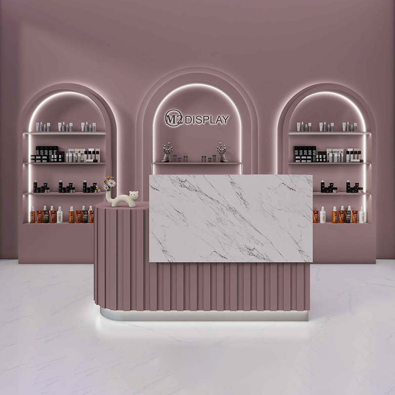 Dora Custom Marmor Empfangstheke