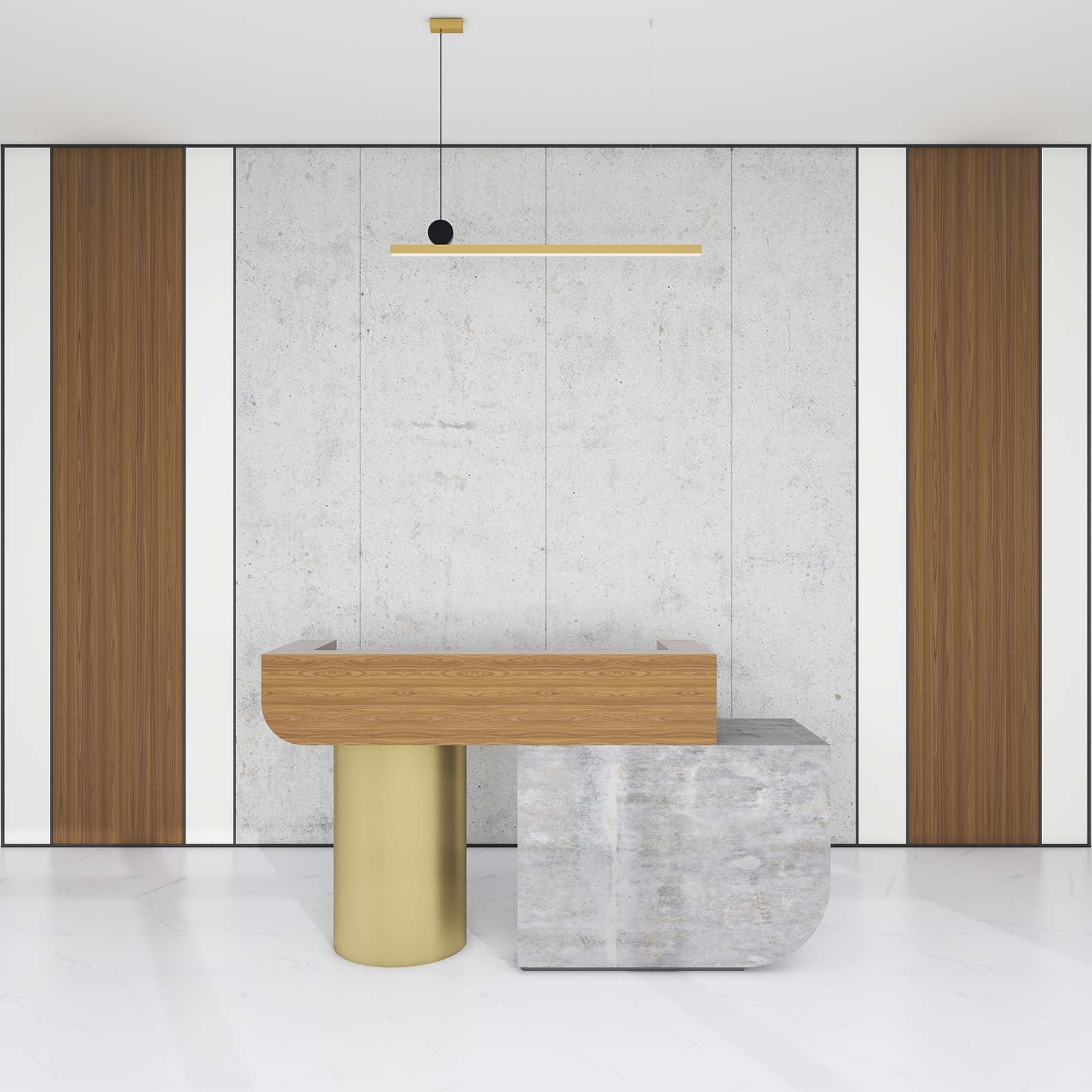 Hochwertiger individueller Empfangstresen von Hyas