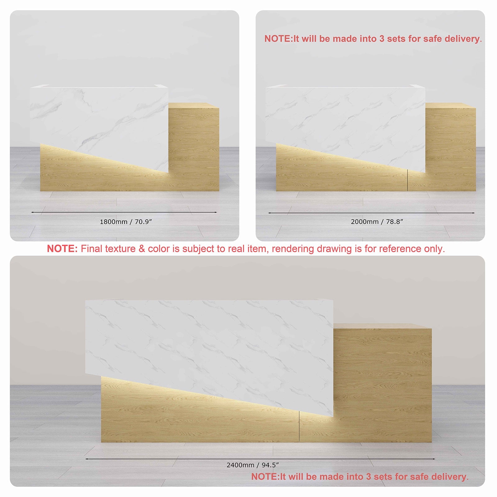 Artio Großer Empfangstresen