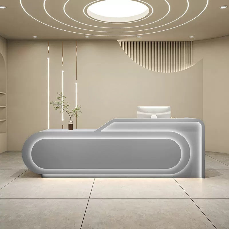 Calais Eleganter Empfangstresen mit LED