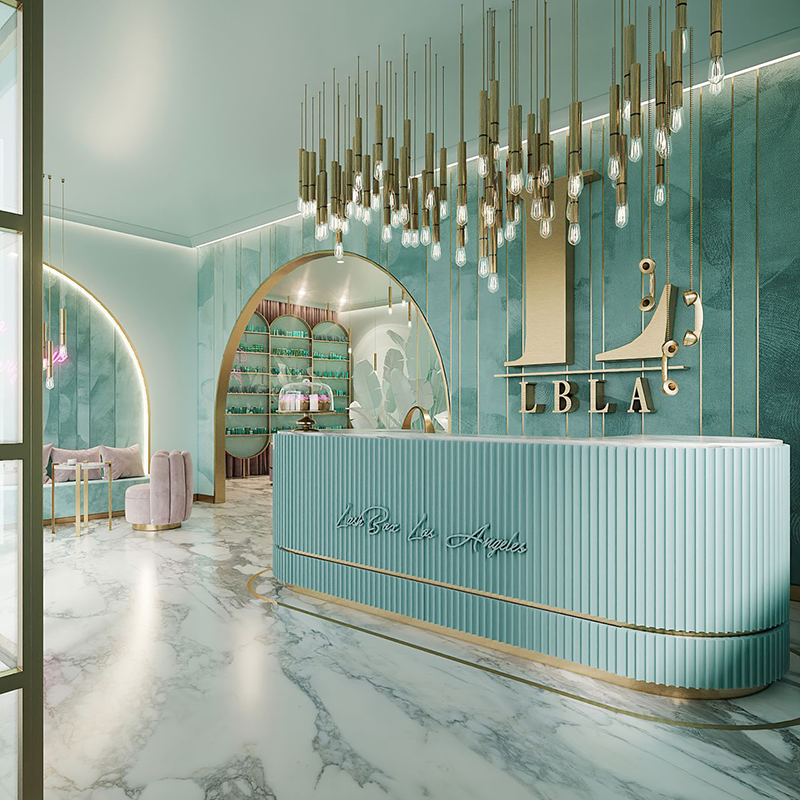 Naiad Stilvolle moderne Empfangstheke