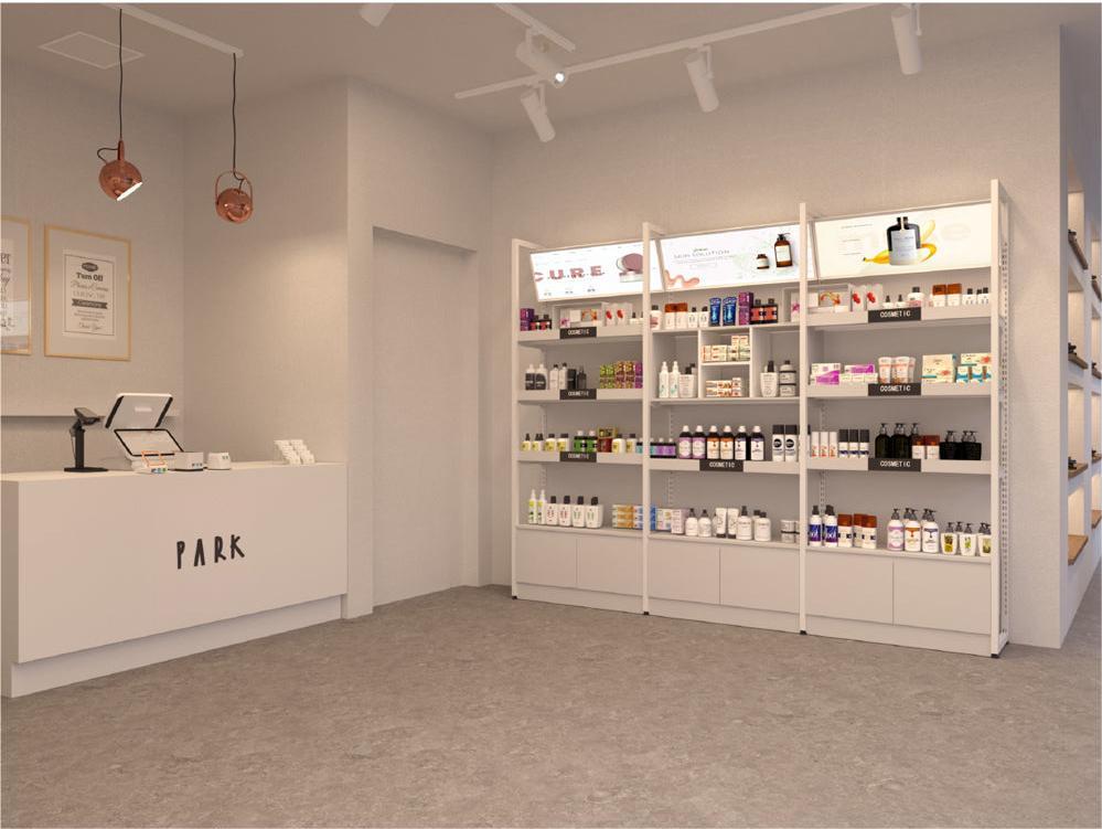 EU US CANADA AU Spa/ Salon/ Beauty Clinic Einzelhandelsgeschäftsempfangslösung