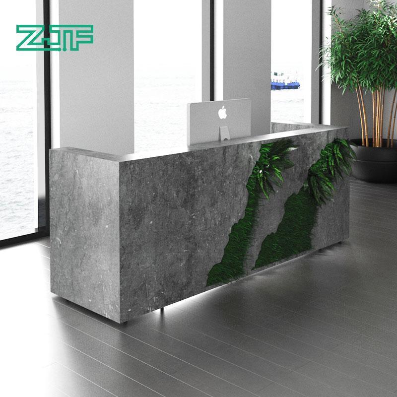 Modern Nature Marble Retail Reception Counter Design Clothing Store Reception Desk - M2 Retail