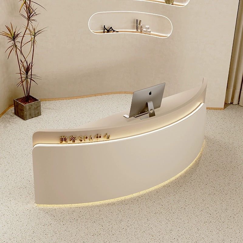 Designing a Modern and Minimalist Beauty Salon Reception Area