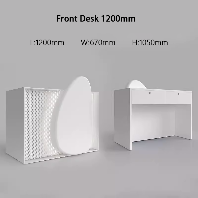 Minus Art Design Empfangstheke mit LED