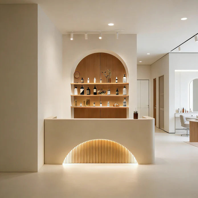 Bacis Spa Reception Desk with LED