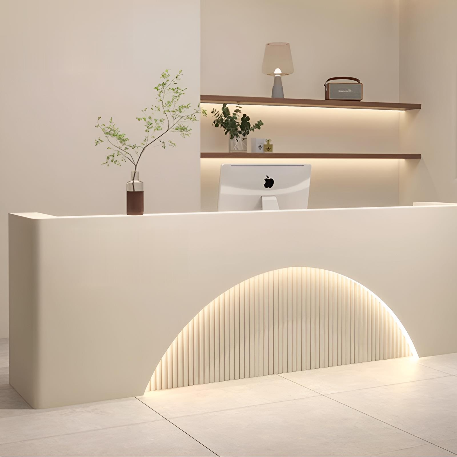 Bacis Spa Reception Desk with LED