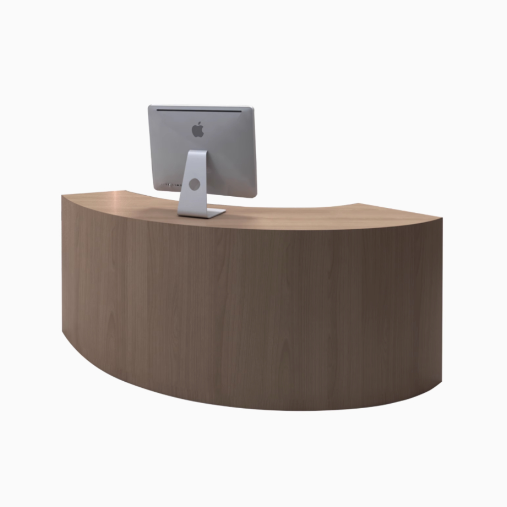 Hades Big Curved Reception Desk