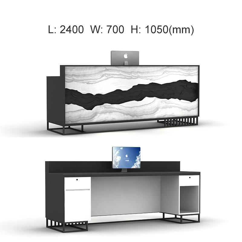 China Tea Clubhouse Reception Desk Design High End Hotel Front Desk - M2 Retail