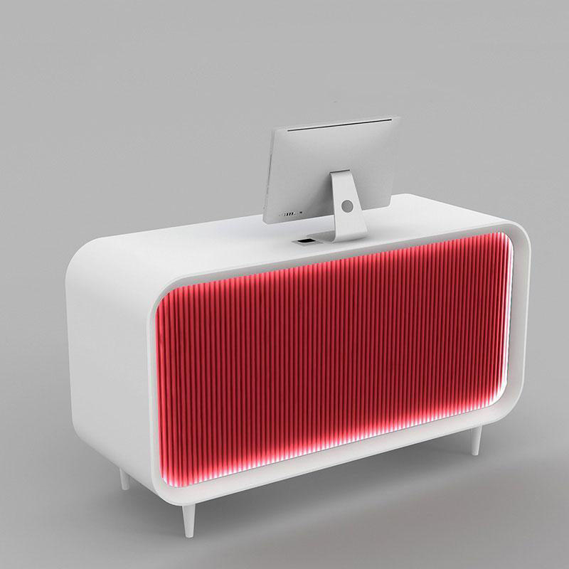 Myss Pink Reception Desk